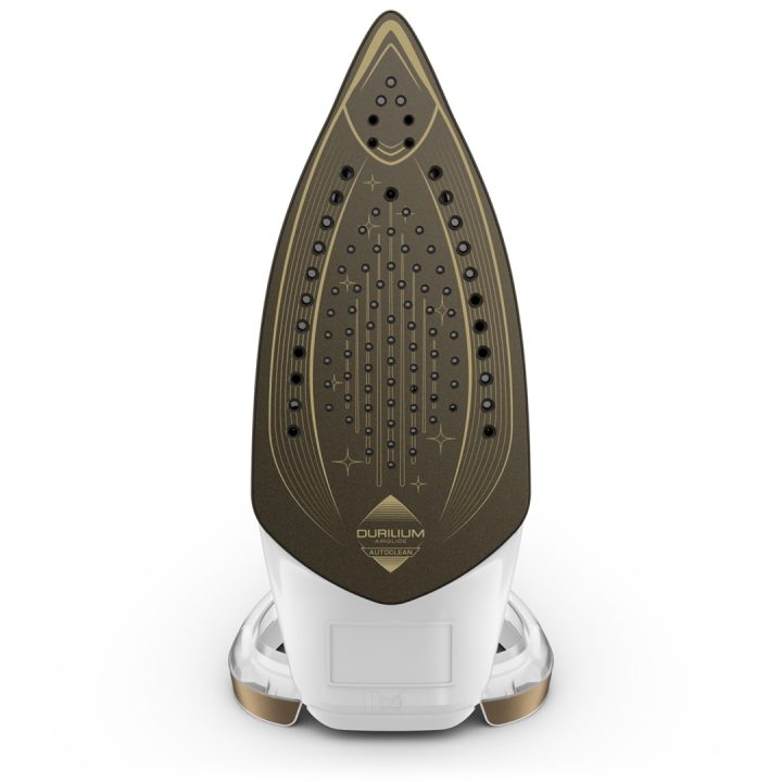 Tefal Puregliss FV8042 Dry & Steam iron Durilium AirGlide Autoclean soleplate 3000 W Bronze White
