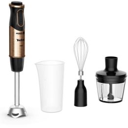 Tefal Quickchef HB656G10 Hand blender 1000 W 20 speeds 3-in-1 Black Gold