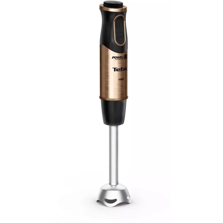 Tefal Quickchef HB656G10 Hand blender 1000 W 20 speeds 3-in-1 Black Gold