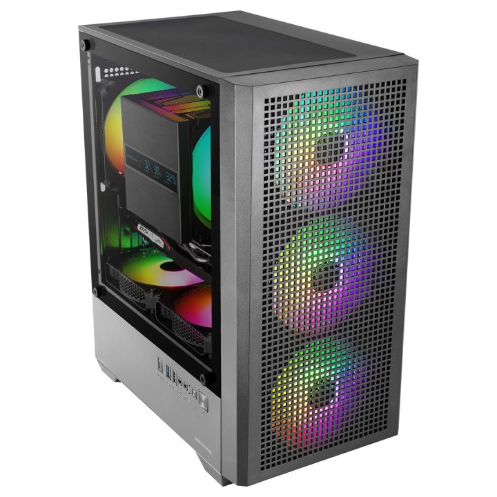 Mars Gaming MCVECTOR computer case Mini Tower Black