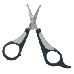 TRIXIE 2360 pet grooming scissors Black Grey Stainless steel Ambidextrous Universal