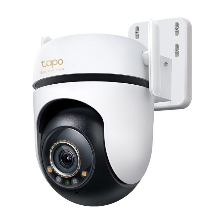 TP-Link Outdoor Pan/Tilt Security Wi-Fi Camera SPEC: 3K 5MP (2880x1620) 2.4 GHz 2 × External Antennas 1 × Ethernet Port Horizont
