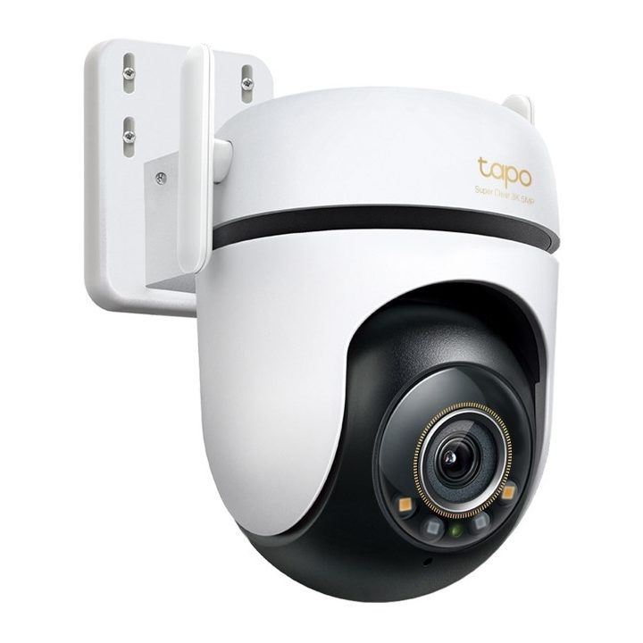 TP-Link Outdoor Pan/Tilt Security Wi-Fi Camera SPEC: 3K 5MP (2880x1620) 2.4 GHz 2 × External Antennas 1 × Ethernet Port Horizont