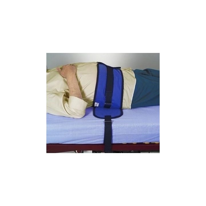 Safety belt against falling from the bed