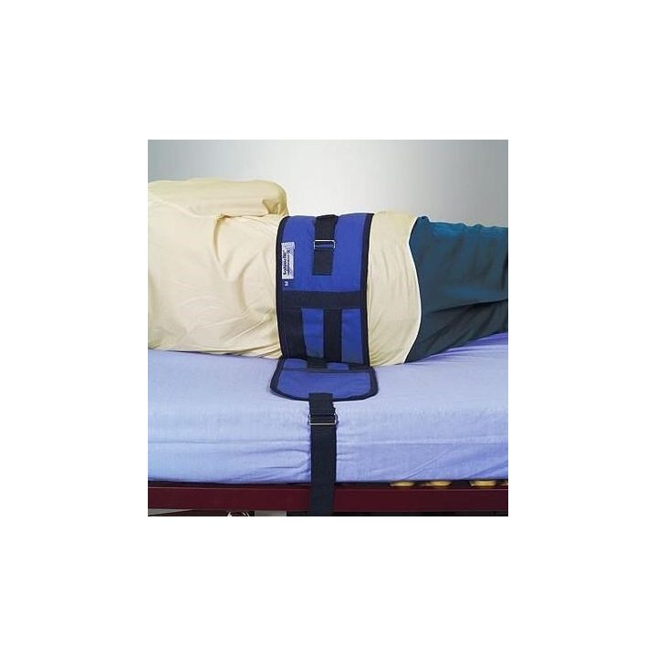Safety belt against falling from the bed