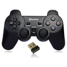 Vakoss GP-4705BK Gaming Controller Black RF Gamepad Analogue / Digital PC Playstation 3