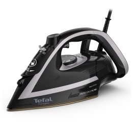 Tefal Puregliss FV8062E0 iron Dry & Steam iron Durilium AirGlide Autoclean soleplate 3000 W Black Grey