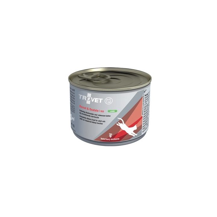 TROVET Renal & Oxalate RID Lamb - wet cat food - 200g