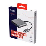 Trust Dalyx USB 3.2 Gen 1 (3.1 Gen 1) Type-C Aluminium Black