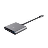 Trust Dalyx USB 3.2 Gen 1 (3.1 Gen 1) Type-C Aluminium Black