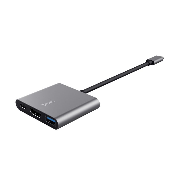 Trust Dalyx USB 3.2 Gen 1 (3.1 Gen 1) Type-C Aluminium Black