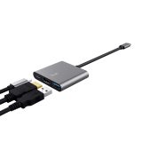 Trust Dalyx USB 3.2 Gen 1 (3.1 Gen 1) Type-C Aluminium Black