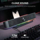 Trust GXT 619 Thorne Black 2.0 channels 6 W