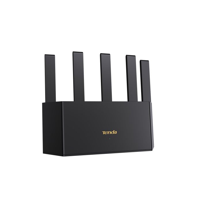 Tenda TX12L Pro wireless router Gigabit Ethernet Dual-band (2.4 GHz / 5 GHz) Black