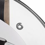 Tefal 28097612 pan lid Round Black Stainless steel Transparent