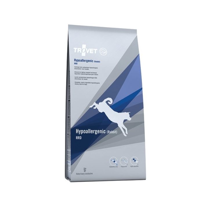TROVET Hypoallergenic RRD Rabbit - dry dog food - 10kg