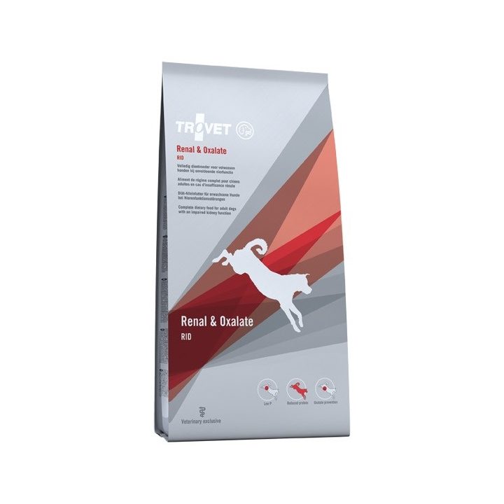 TROVET Renal & Oxalate RID - dry dog food - 12 5kg