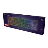 Trust GXT 866 TORIX keyboard Gaming USB QWERTY US International Black
