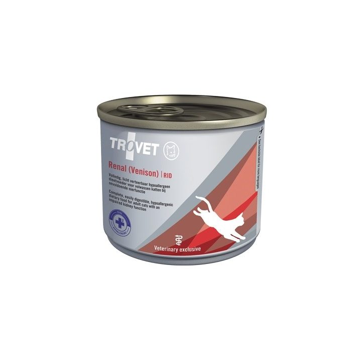 TROVET Renal RID Venison - wet cat food - 200g