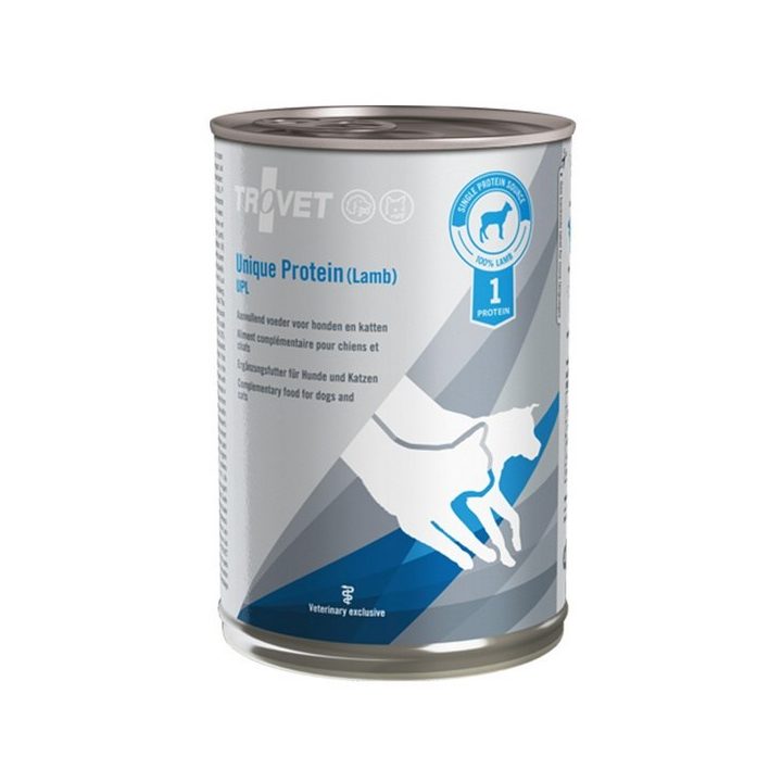 TROVET Unique Protein UPL with lamb - Wet dog and cat food - 400 g