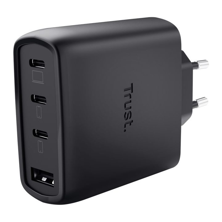Trust Maxo 65W Universal Black AC Fast charging Indoor