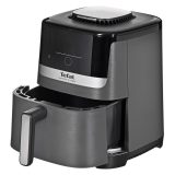 Tefal Easy Fry Silence EY551HE0 fryer Single 5 L Stand-alone Hot air fryer Black Grey Stainless steel