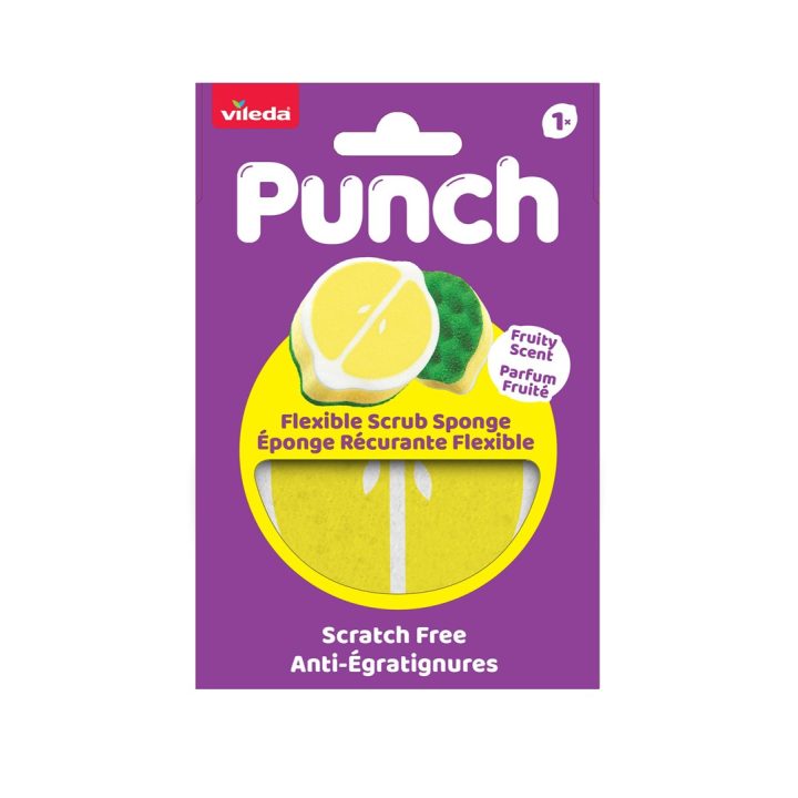 Vileda Punch Flexible Sponge Lemon 1 pc.