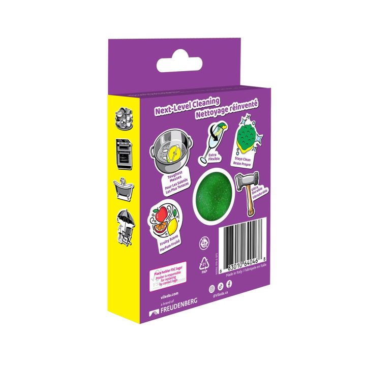 Vileda Punch Flexible Sponge Lemon 1 pc.