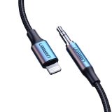 Ugreen 70509 mobile phone cable Silver 1 m 3.5mm Lightning