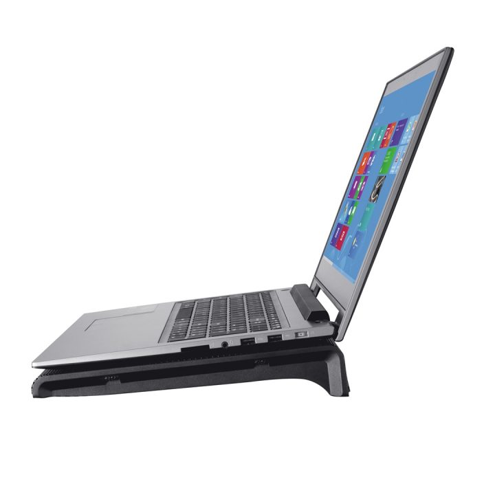 Trust 20104 laptop cooling pad 43.9 cm (17.3 ) Black