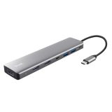 Trust 25661 interface hub USB Type-C Aluminium