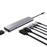 Trust 25661 interface hub USB Type-C Aluminium