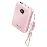 Vention 10000mAh Powerbank 2xUSB-C 1xUSB-A 22.5W pink