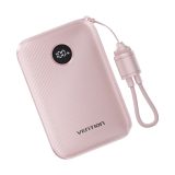 Vention 10000mAh Powerbank 2xUSB-C 1xUSB-A 22.5W pink