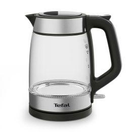 Tefal Glass Kettle KI605830 electric kettle 1.7 L 2200 W Black Silver Transparent