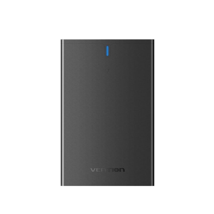 Vention 2.5 Inch SATA Hard Drive Enclosure (USB 3.0 Micro-B) Black