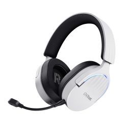 Trust GXT 491W FAYZO Headset Wired & Wireless Head-band Gaming USB Type-C Bluetooth Black White