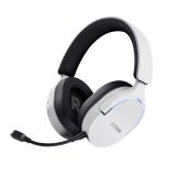 Trust GXT 491W FAYZO Headset Wired & Wireless Head-band Gaming USB Type-C Bluetooth Black White