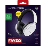 Trust GXT 491W FAYZO Headset Wired & Wireless Head-band Gaming USB Type-C Bluetooth Black White