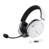 Trust GXT 491W FAYZO Headset Wired & Wireless Head-band Gaming USB Type-C Bluetooth Black White