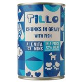 TILLO Chunks in gravy Fish - wet dog food - 415g
