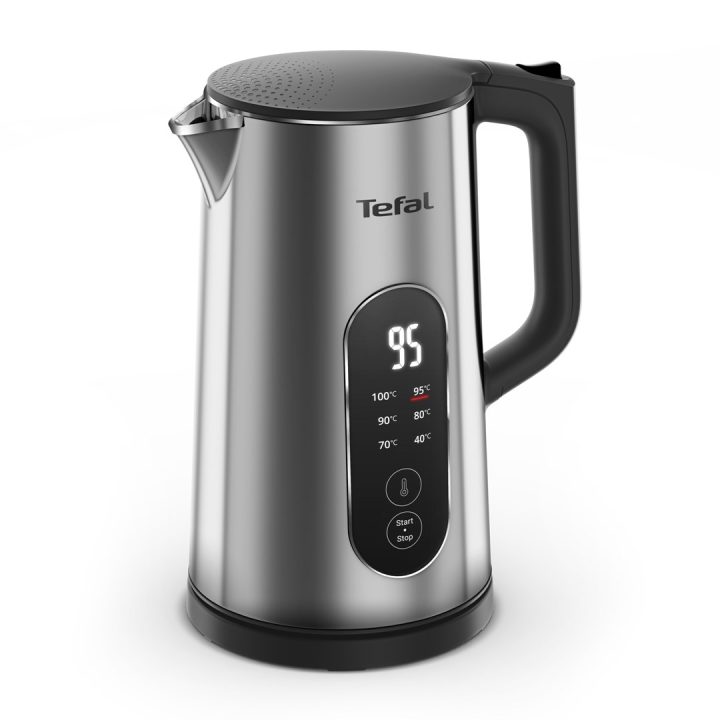 Tefal Selection KI871DE0 electric kettle 1.7 L 1500 W Black Stainless steel
