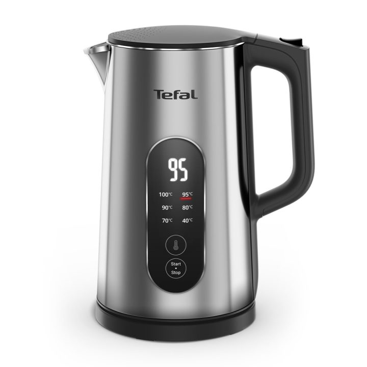 Tefal Selection KI871DE0 electric kettle 1.7 L 1500 W Black Stainless steel