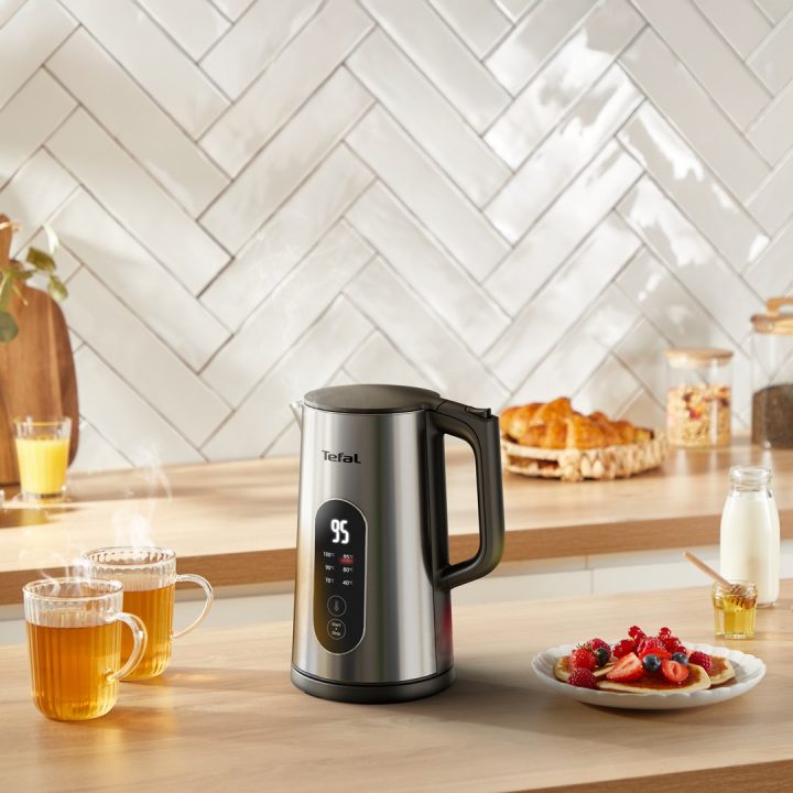 Tefal Selection KI871DE0 electric kettle 1.7 L 1500 W Black Stainless steel