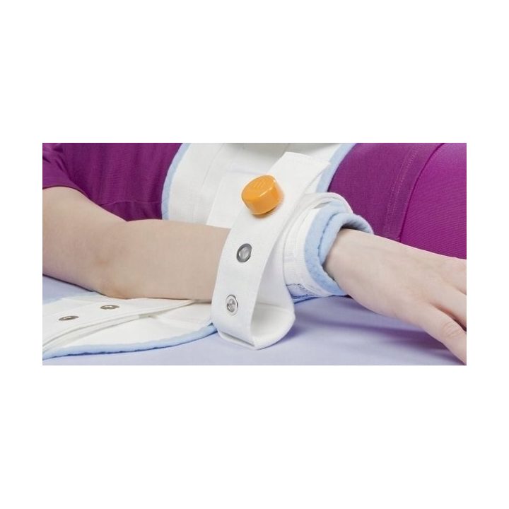 Wrist restraint and immobilisation belt