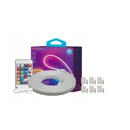 Vention Silicone Neon LED strip with IR remote control and 12V DC power supply 5m