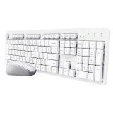 Trust Ody II Wireless US - set (keyboard + mouse) white