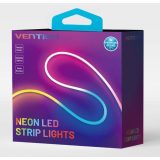 Vention Silicone Neon LED strip with IR remote control and 12V DC power supply 5m
