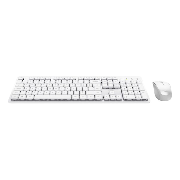 Trust Ody II Wireless US - set (keyboard + mouse) white