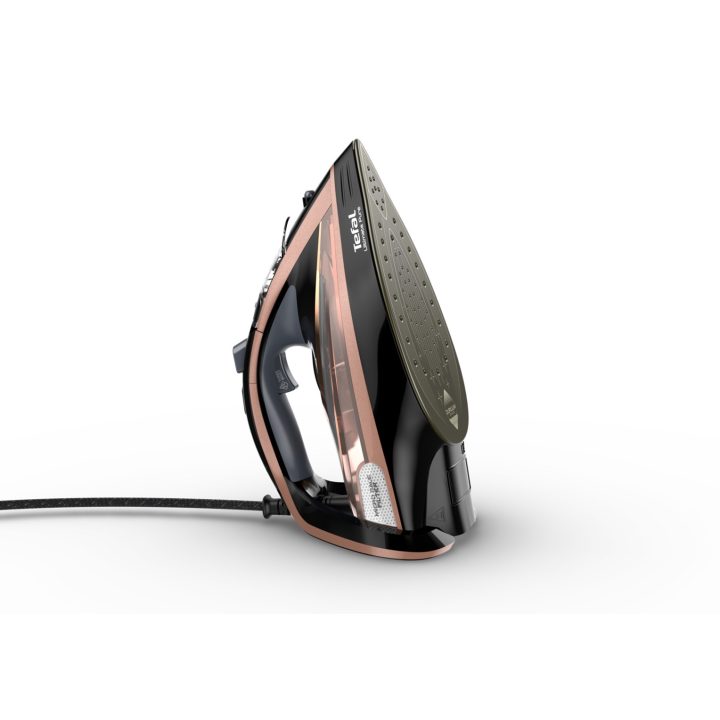 Tefal Ultimate Pure FV9845 iron Dry & Steam iron Durilium Autoclean soleplate 3200 W Black Copper